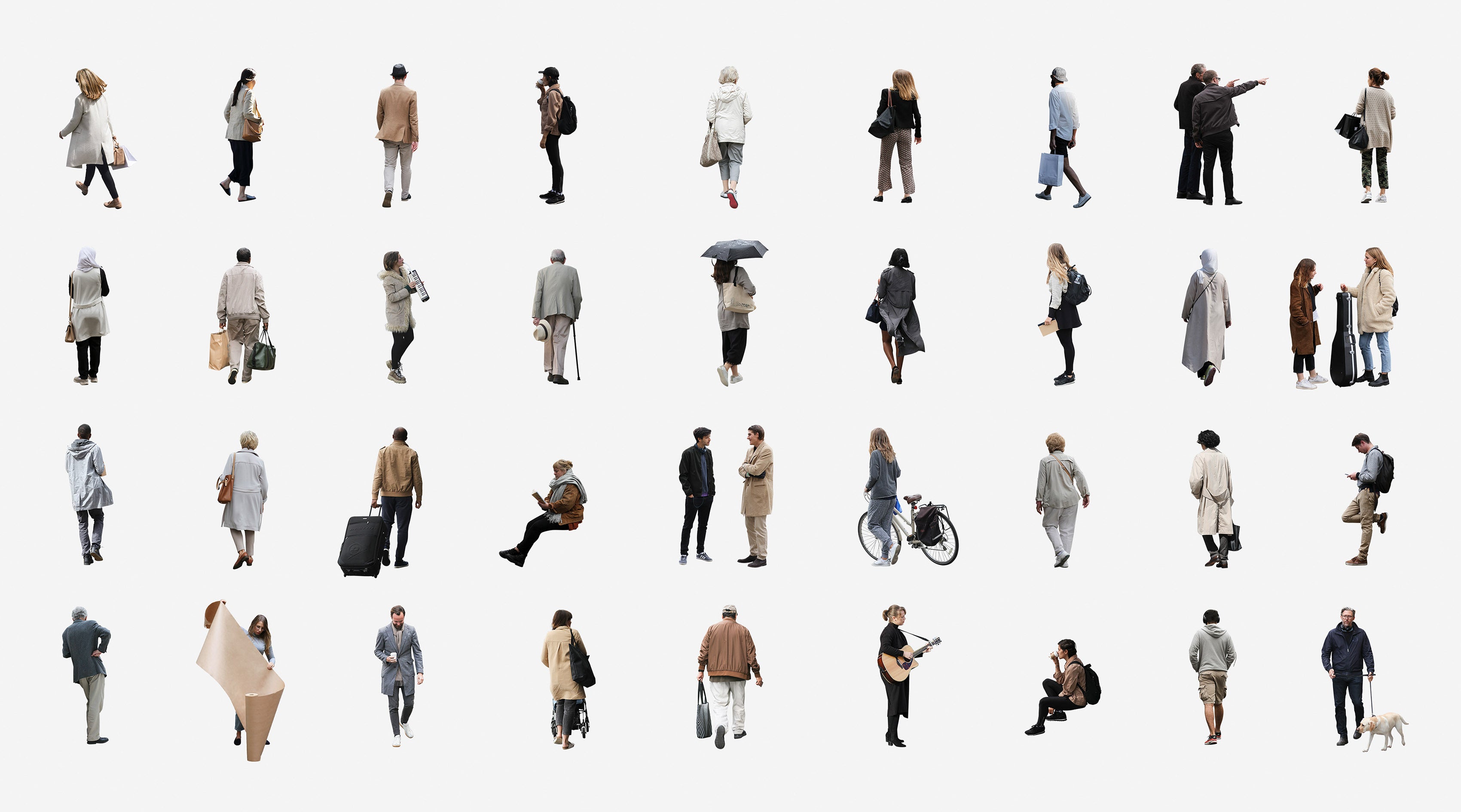 Professional cutout library  14 000+ hi-res cut out people